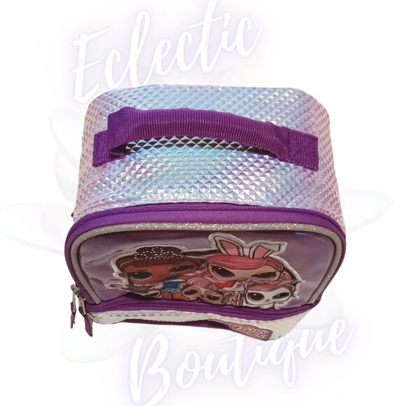 NWT - LOL Surprise MGA BB's Run the World Zippered 3D Print Insulated Bag - Picture 4 of 15